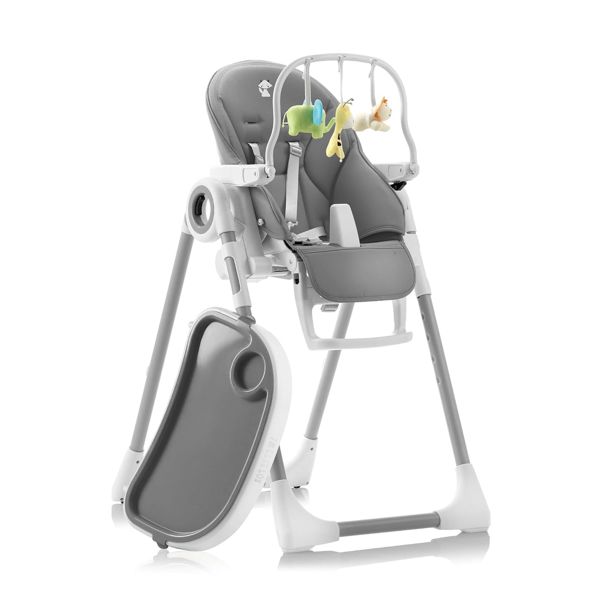 Silla alta para bebé ajustable a 7 alturas diferentes - Sillas alta...