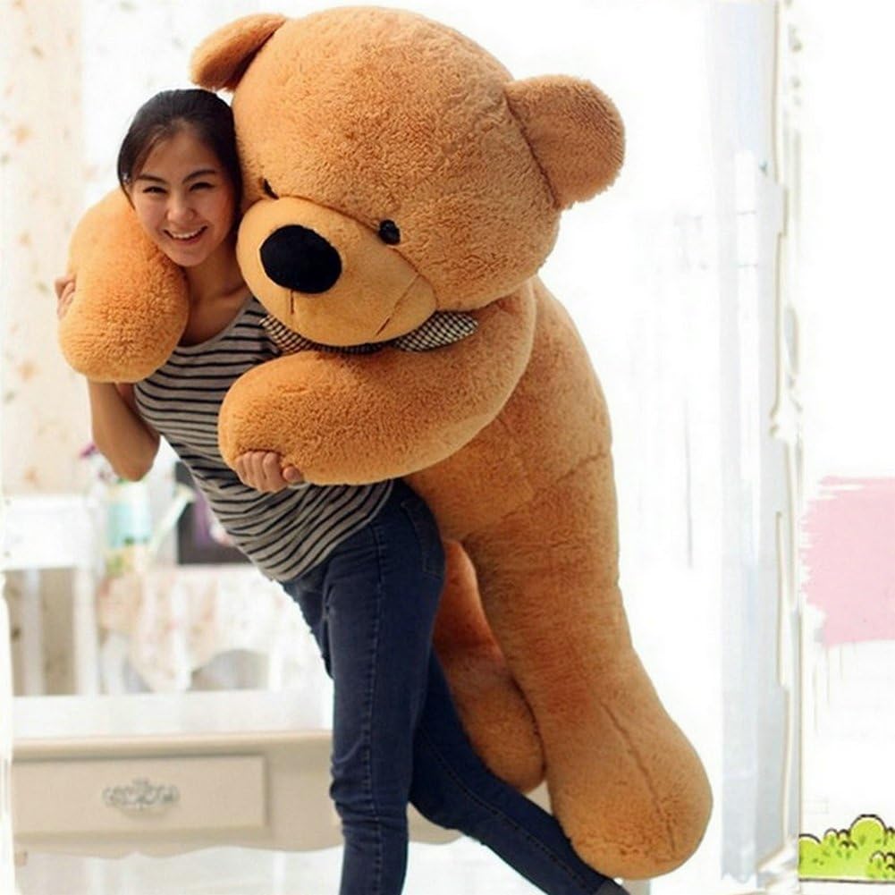 Oso de peluche súper gigante de 5.9 pies, cubierta exterior, juguet...