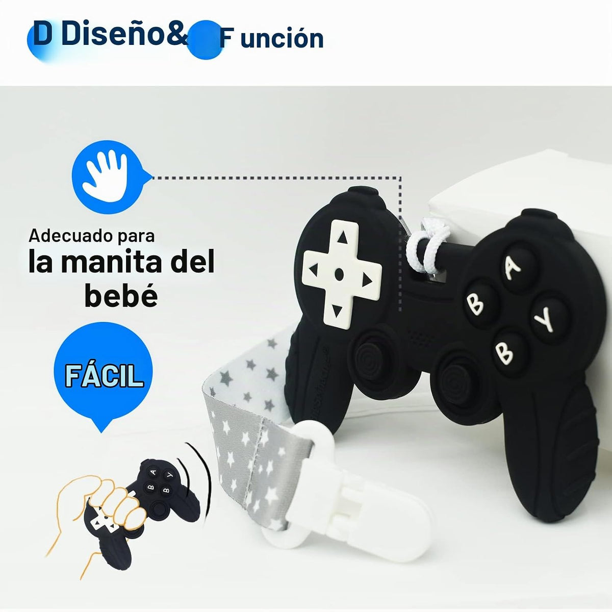 Juguetes de dentición con control remoto genial para bebés de 0-6 y...
