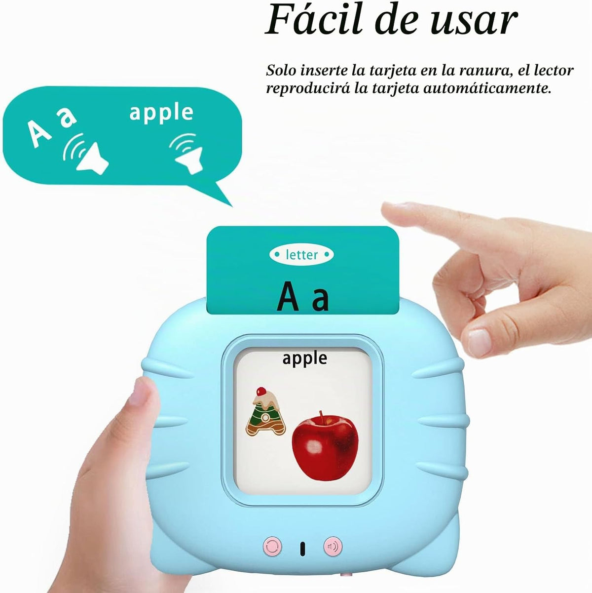 Startcan Tarjetas didácticas parlantes de juguetes para niños peque...