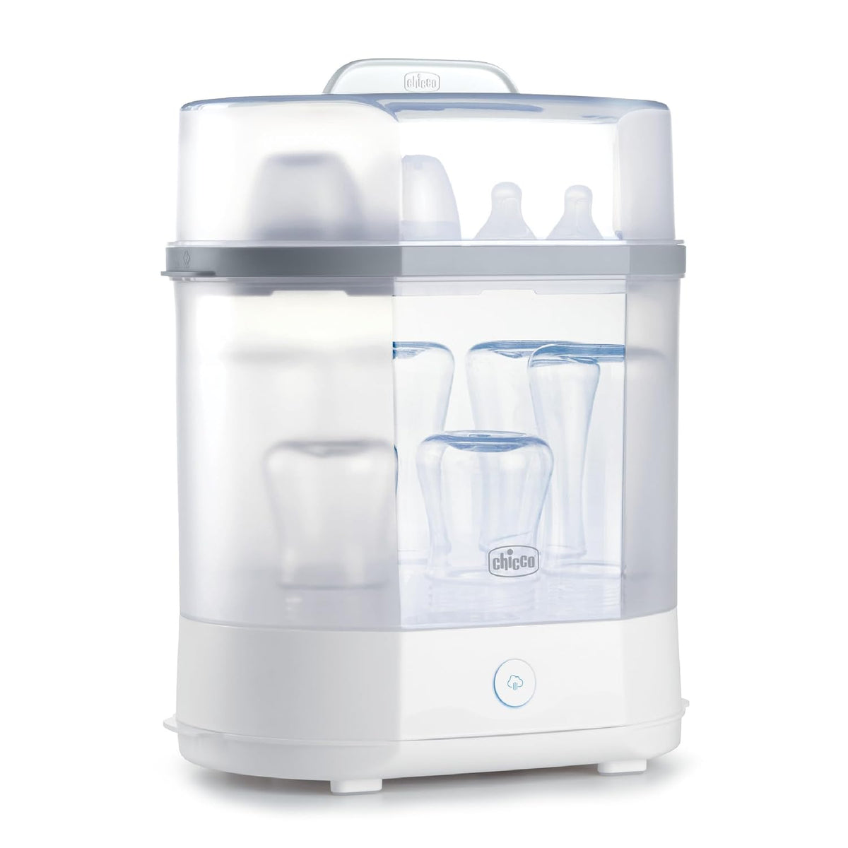 Chicco Esterilizador de vapor eléctrico 3 en 1 para biberones y acc...