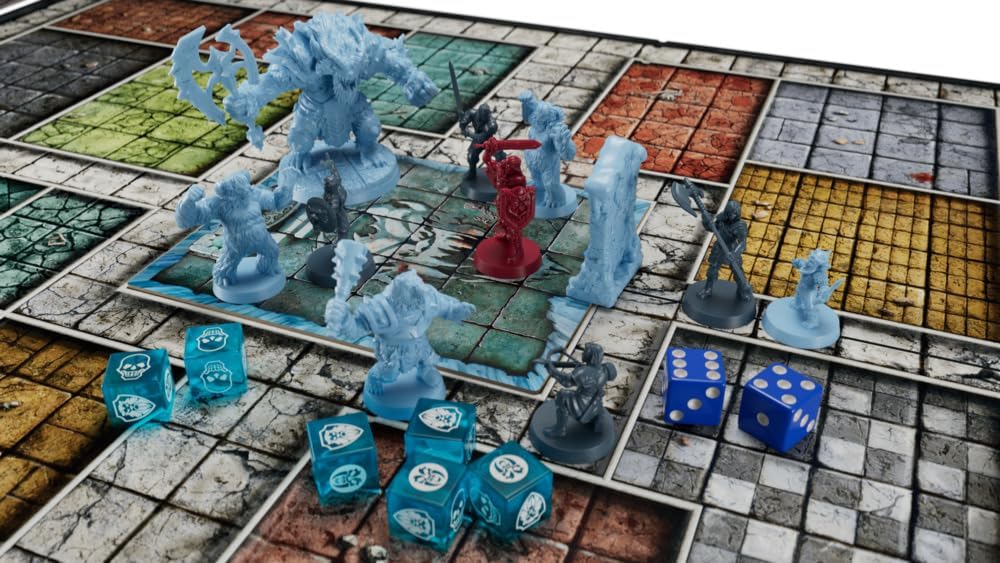 Avalon Hill HeroQuest The Frozen Horror Quest Pack, juego Dungeon C...