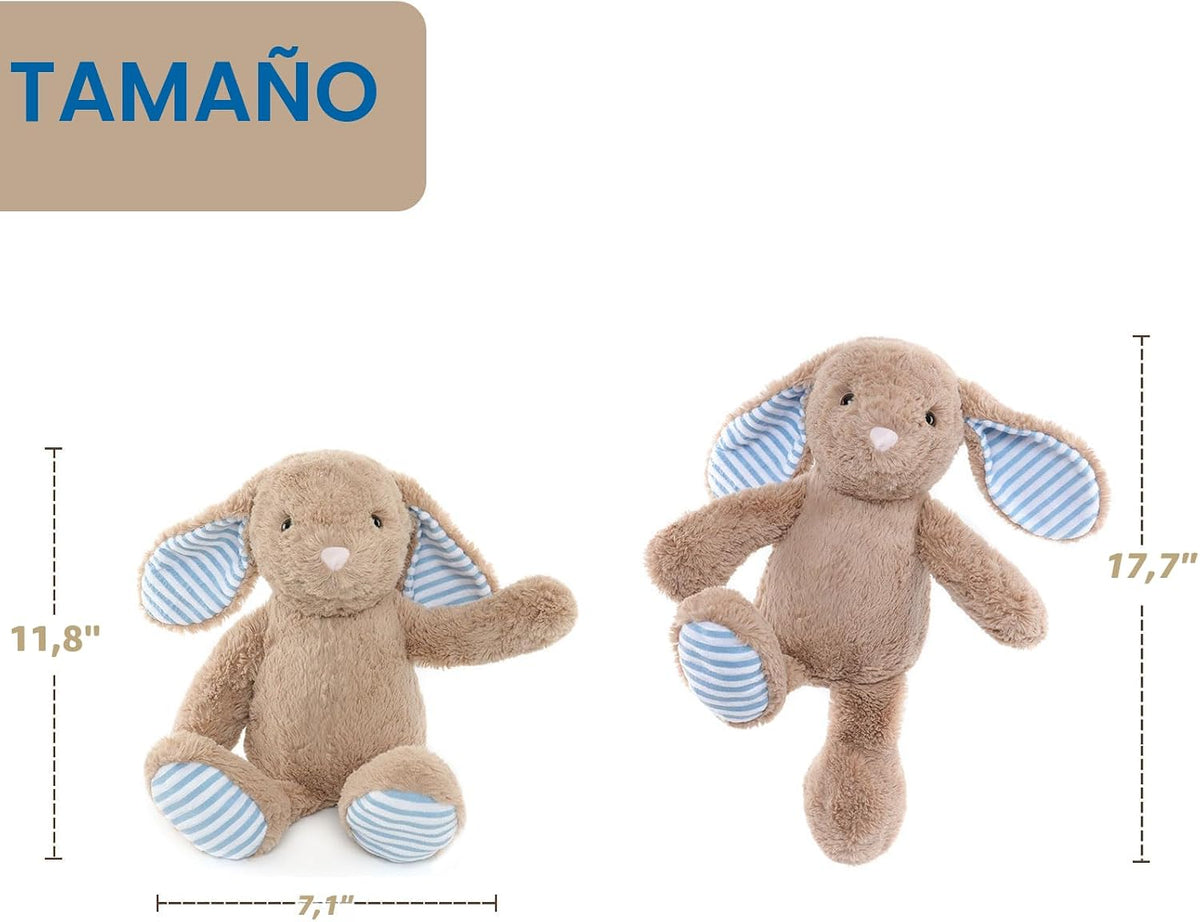 WEIGEDU Animales de Peluche de Conejo para Niños, Niñas, Regalos de...