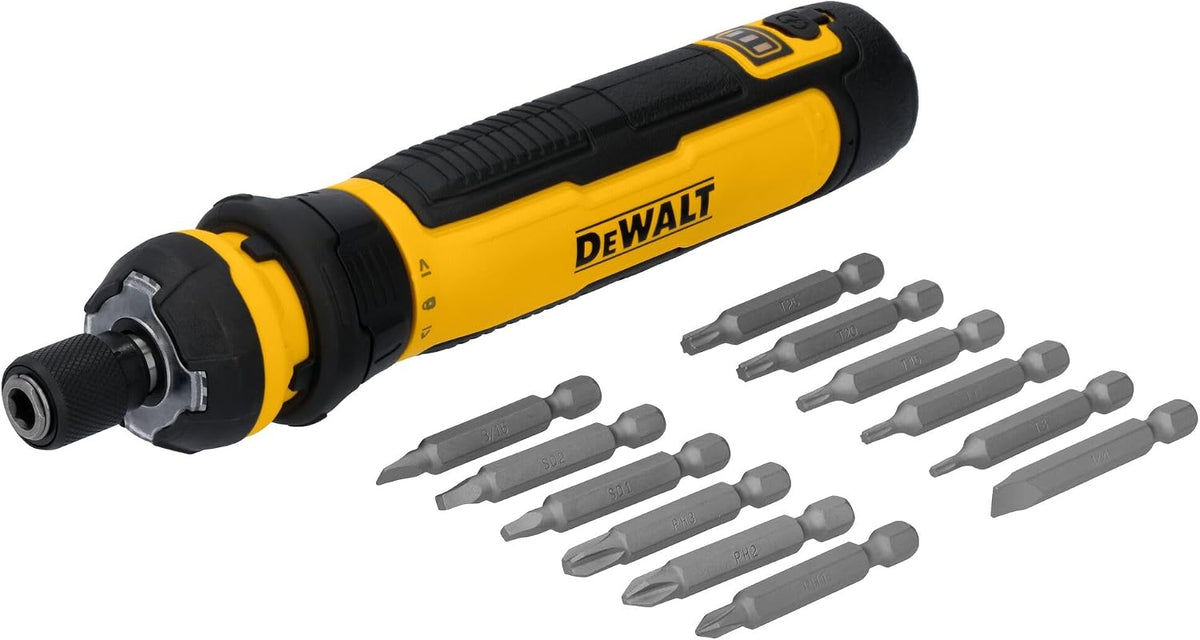 DEWALT Destornillador inalámbrico, destornillador eléctrico recarga...