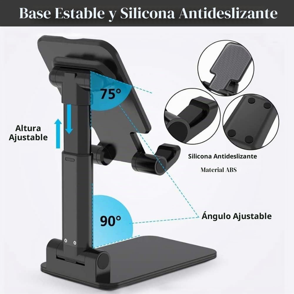 Meetuo 2 soportes para teléfono celular, soporte de teléfono de alt...