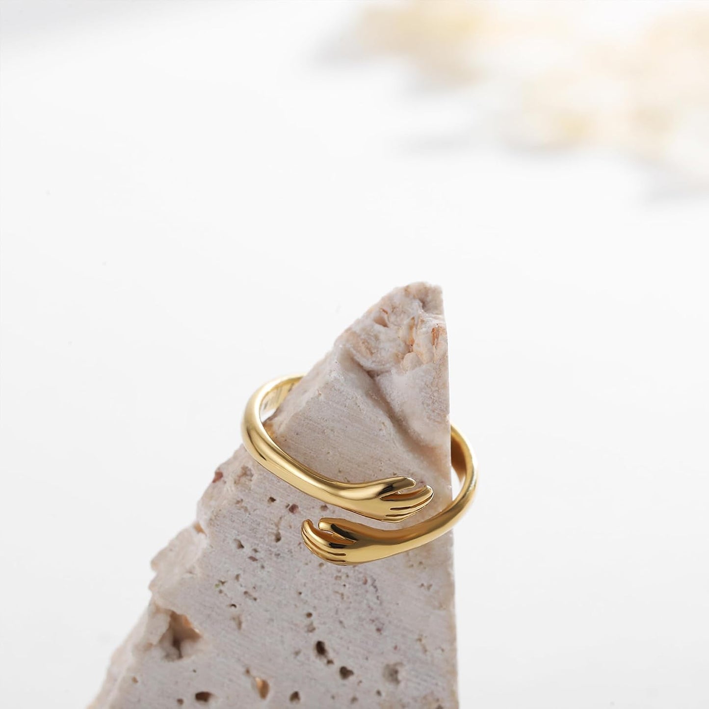 C-leen Anillo de Abrazo para Mujeres y Adolescentes, Anillo Ajustab...