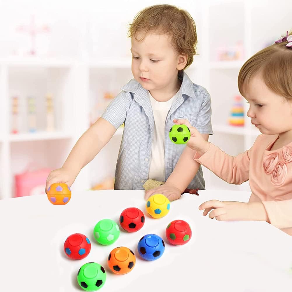 32 piezas mini Fidget Spinners pelota de fútbol juguetes para niños...