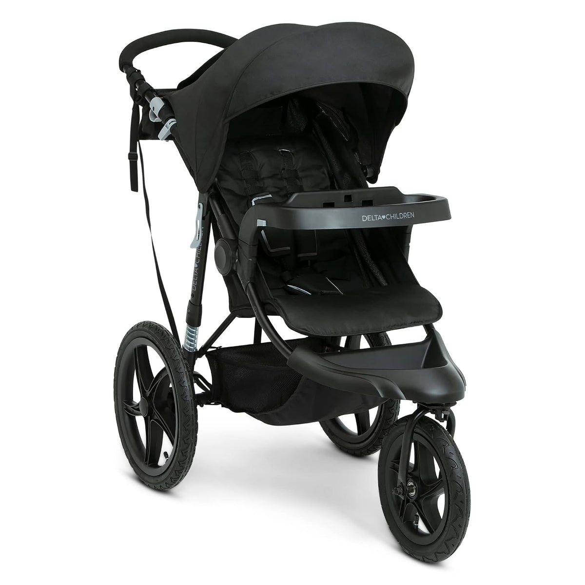 Delta Children Apollo Cochecito para Trotar - Marco con Absorción d...