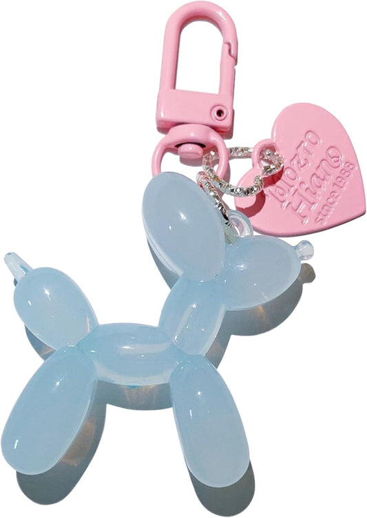 LAEKOU Llavero con Diseño de Perro Globo de Gelatina para Mujeres,...