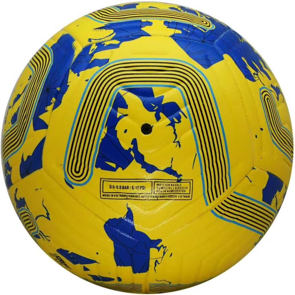 CWBCWB Balón de fútbol tamaño 5 para adultos y jóvenes, pelota de e...