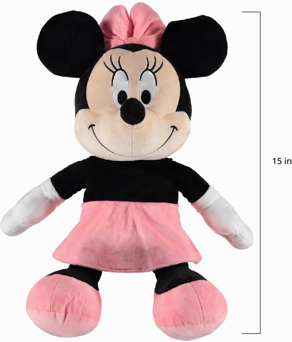 Disney - Peluche oficial de Minnie Mouse para niños, personaje de p...