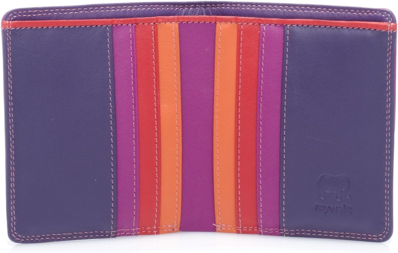 mywalit Billetera Doble Estándar - Cuero, Multicolor, 6 Tarjetas, S...