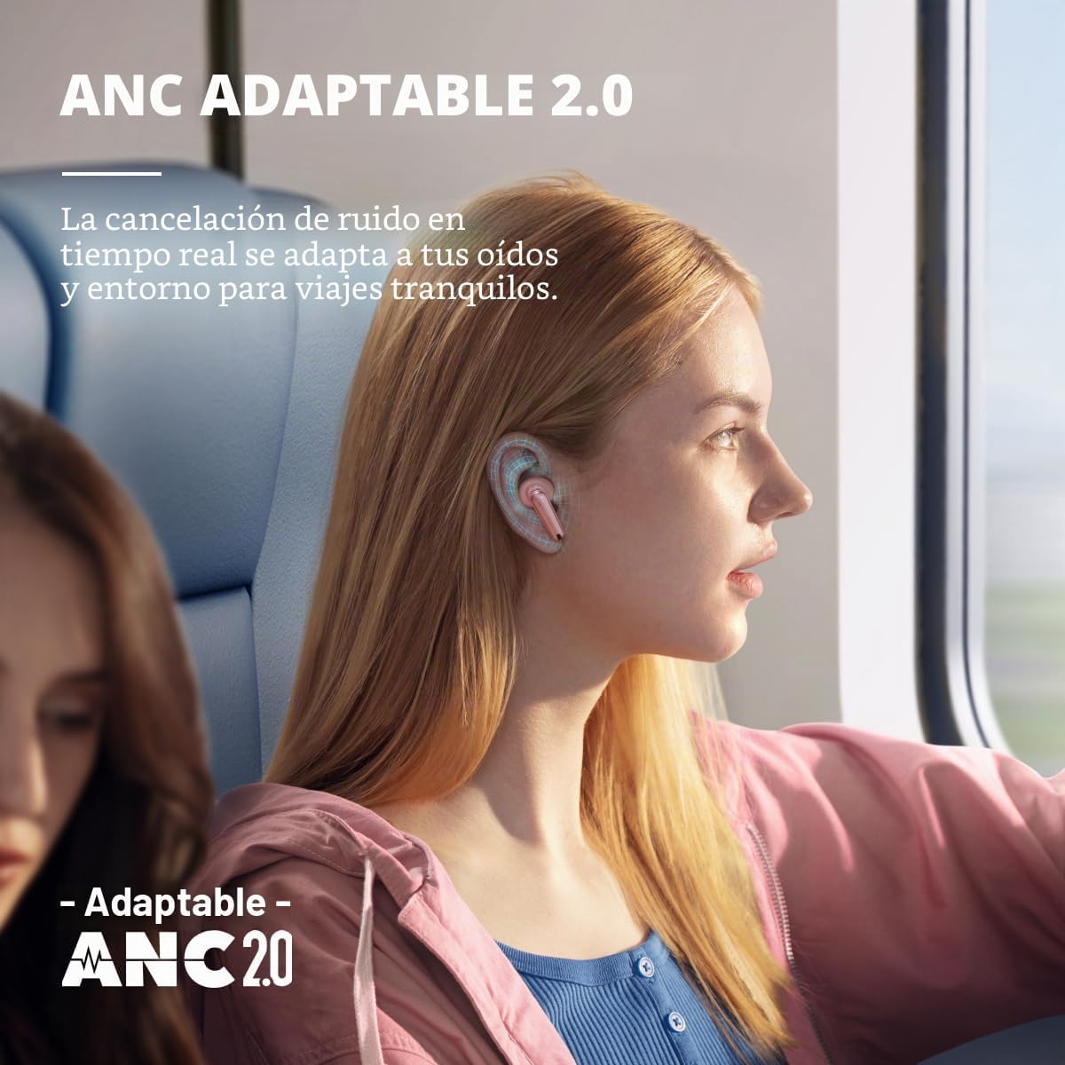 Soundcore by Anker Liberty 4 NC - Auriculares inalámbricos, 98.5% d...