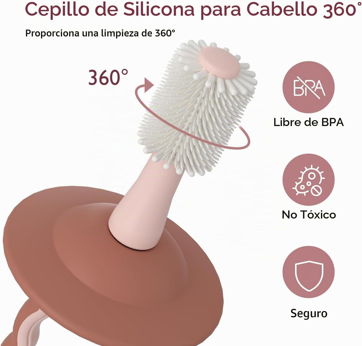Momcozy Cepillo de dientes para bebé, cepillo de dientes de 360° pa...