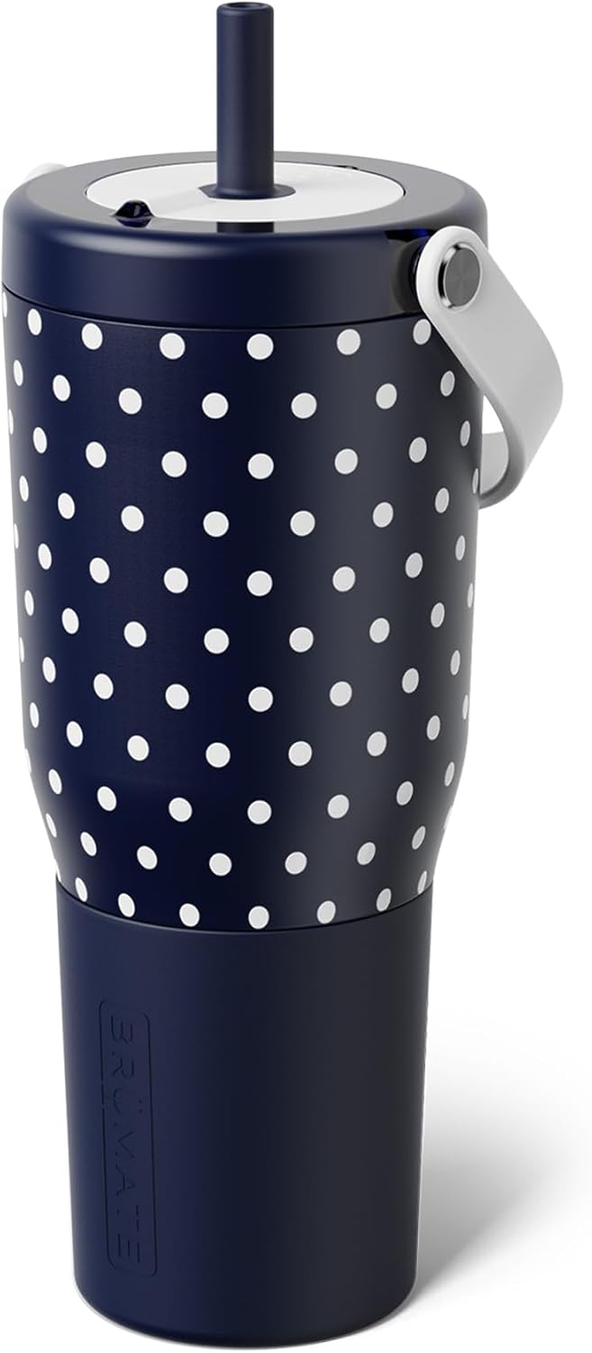 BrüMate Resa - Vaso de 35 onzas 100% a prueba de fugas con asa y pa...