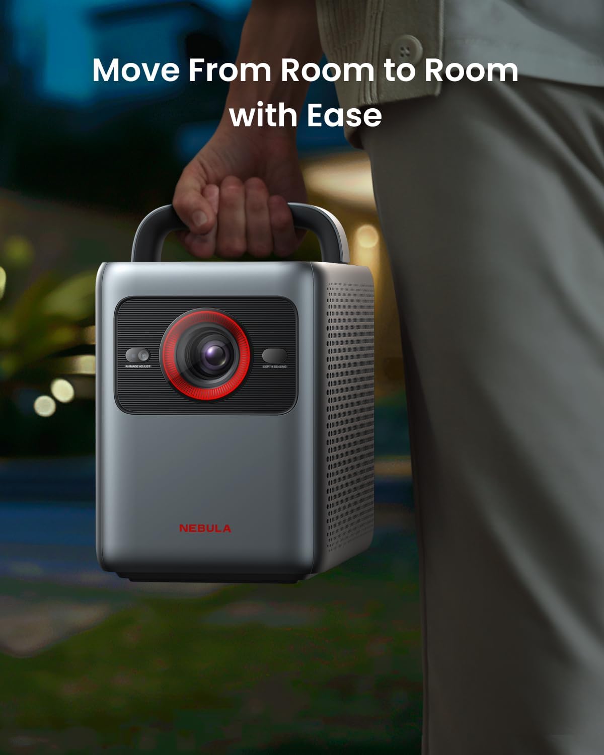 NEBULA Proyector portátil Cosmos 4K SE, 1800 lúmenes ANSI | Nebula...