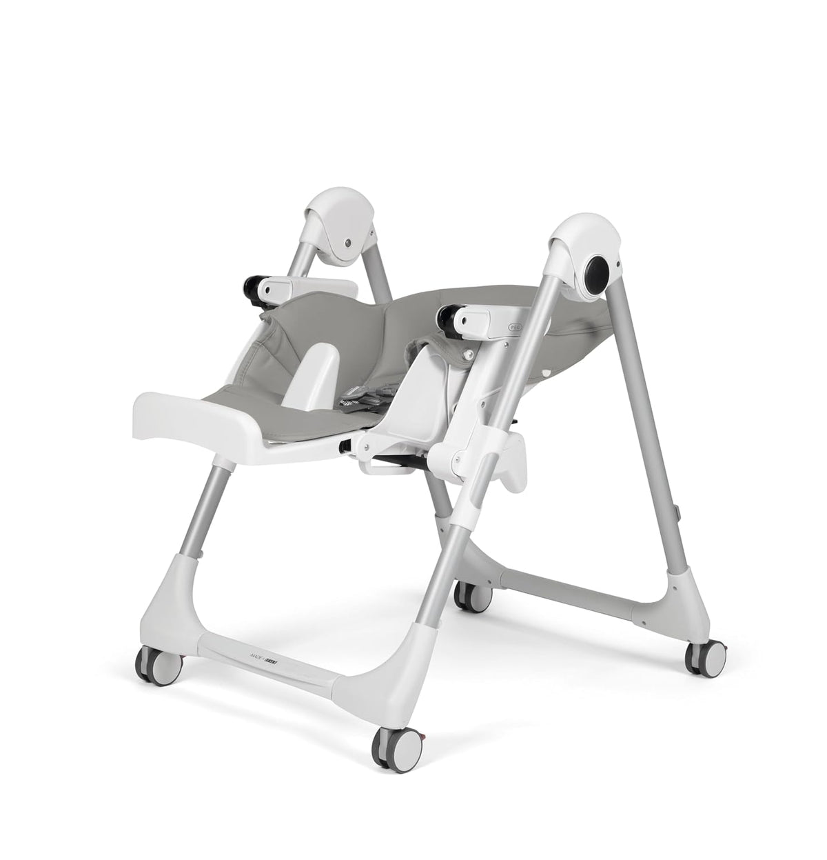 PEG Prima Pappa Zero 3 - Silla alta - Hielo (gris) | Para niños rec...