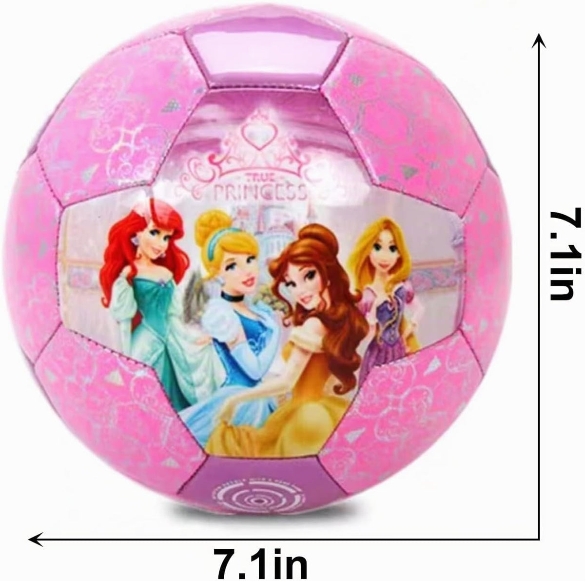 DECLIR Balón de fútbol tamaño 2,3,4 Mini Pelota de Dibujos Animados...