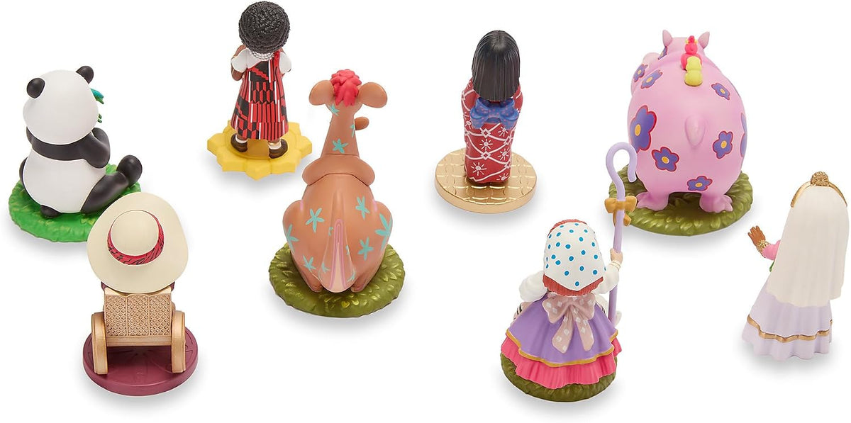 DISNEY STORE Juego de figuras oficiales de It's a Small World:...