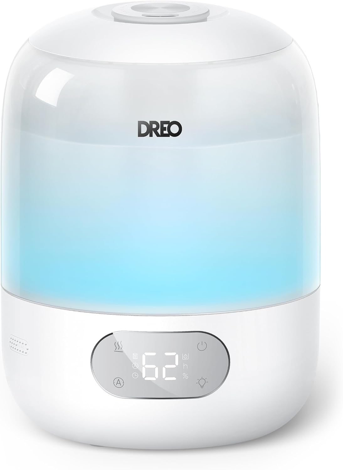 Dreo Humidificadores de niebla fría para bebé, 3L de relleno superi...