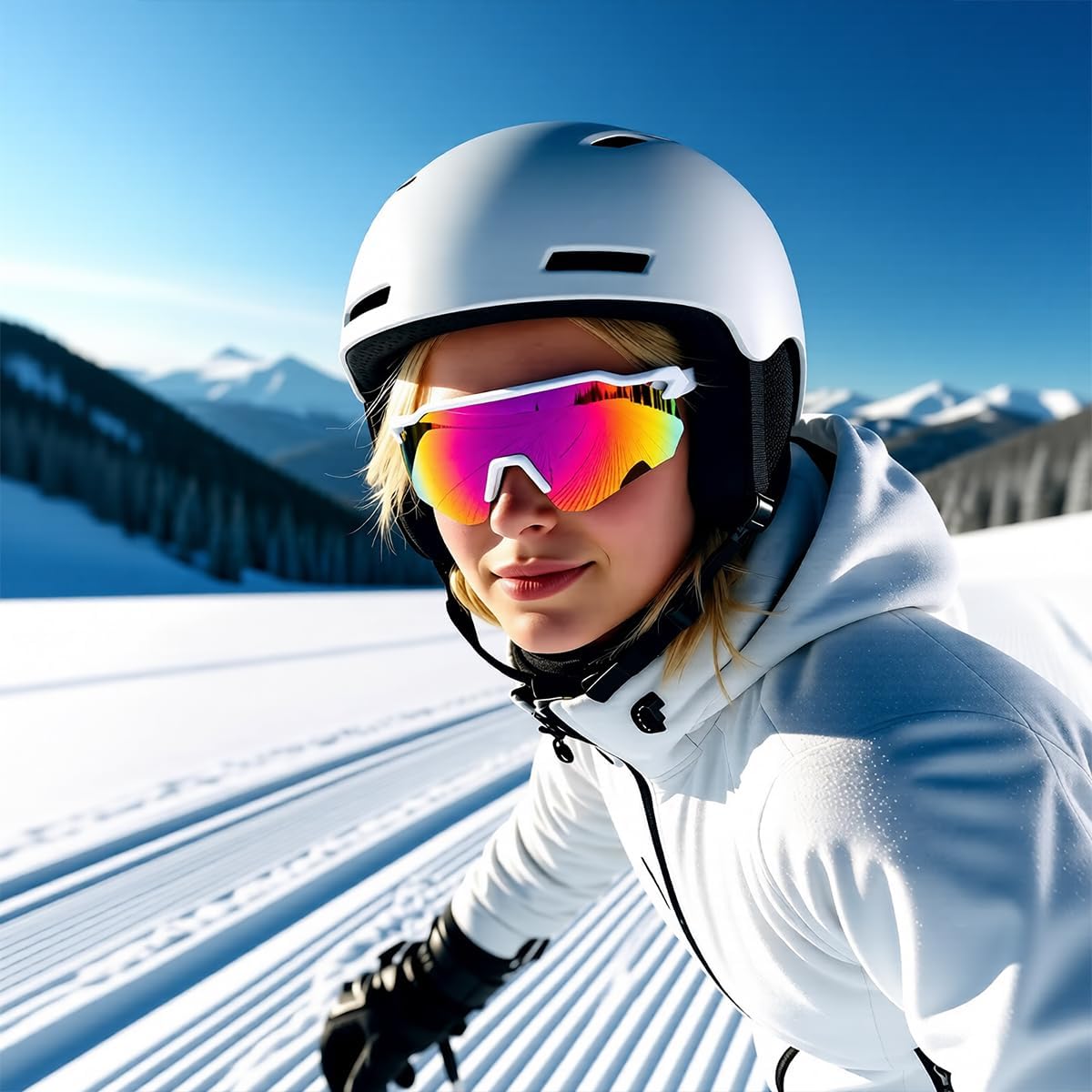 SEKKAF Gafas de sol deportivas polarizadas para hombres y mujeres,...