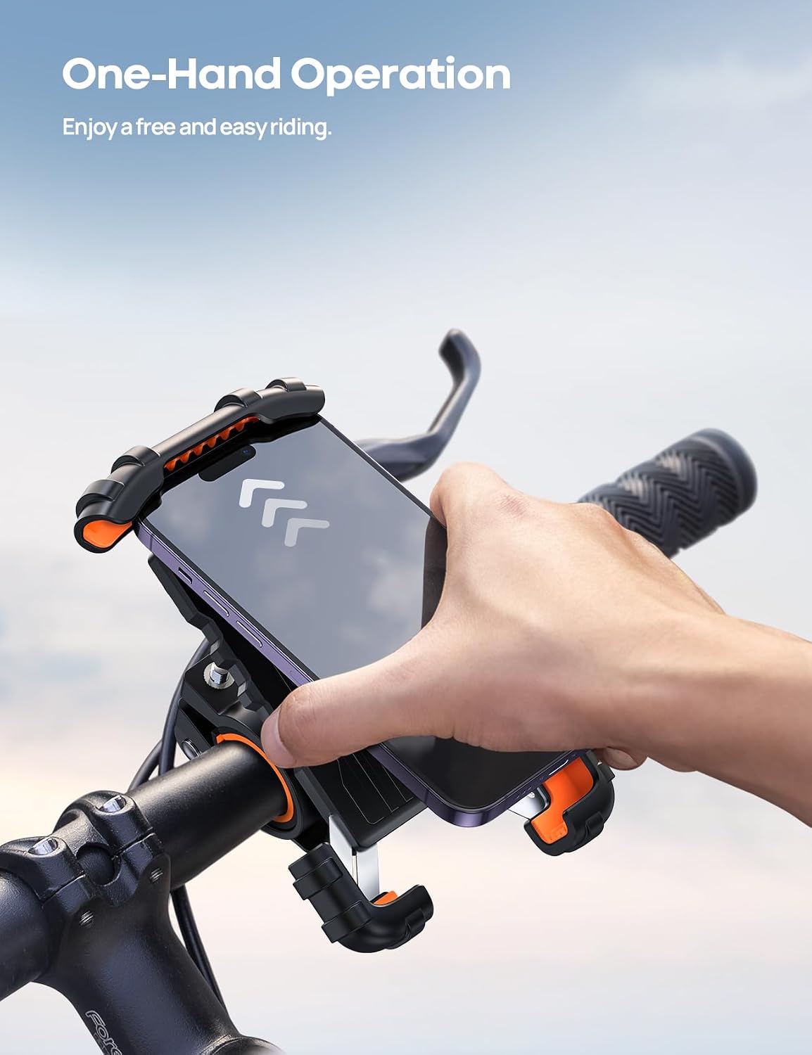 Lamicall Soporte para Teléfono de Bicicleta, Soporte para Teléfono...