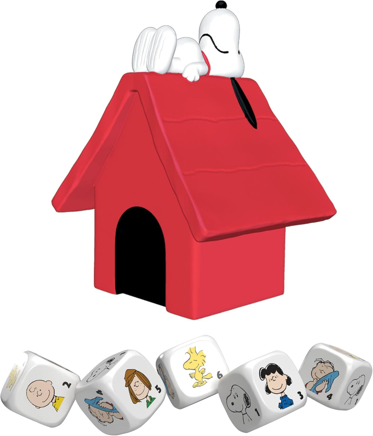 YAHTZEE: Edición Peanuts, Taza Exclusiva de la Casita de Snoopy, La...