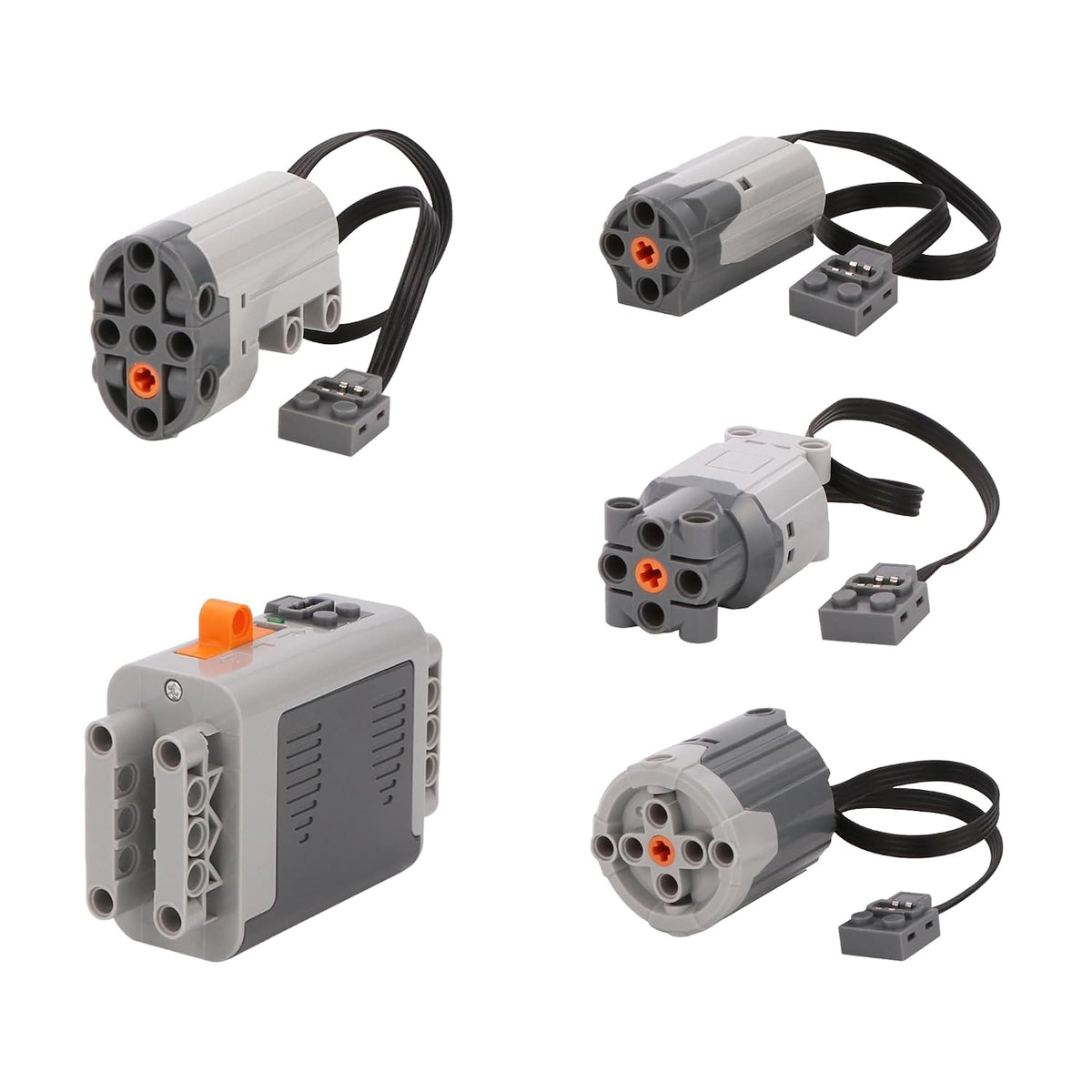 Kit de arranque de motor de 5 piezas compatible con LEGO: incluye M...