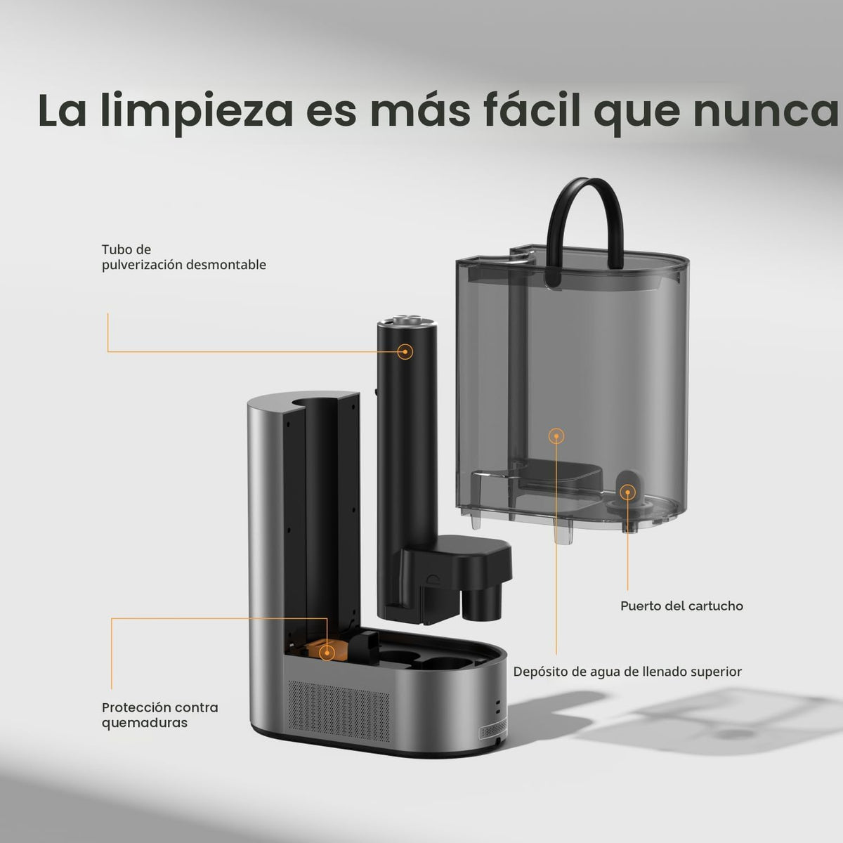 DREO Humidificadores inteligentes de 6L para dormitorio, niebla cál...