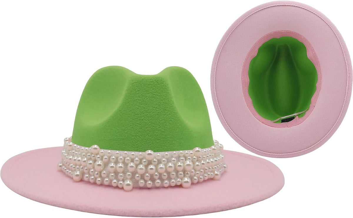 Sombreros de fieltro de Panamá, sombrero de vestir clásico de ala a...
