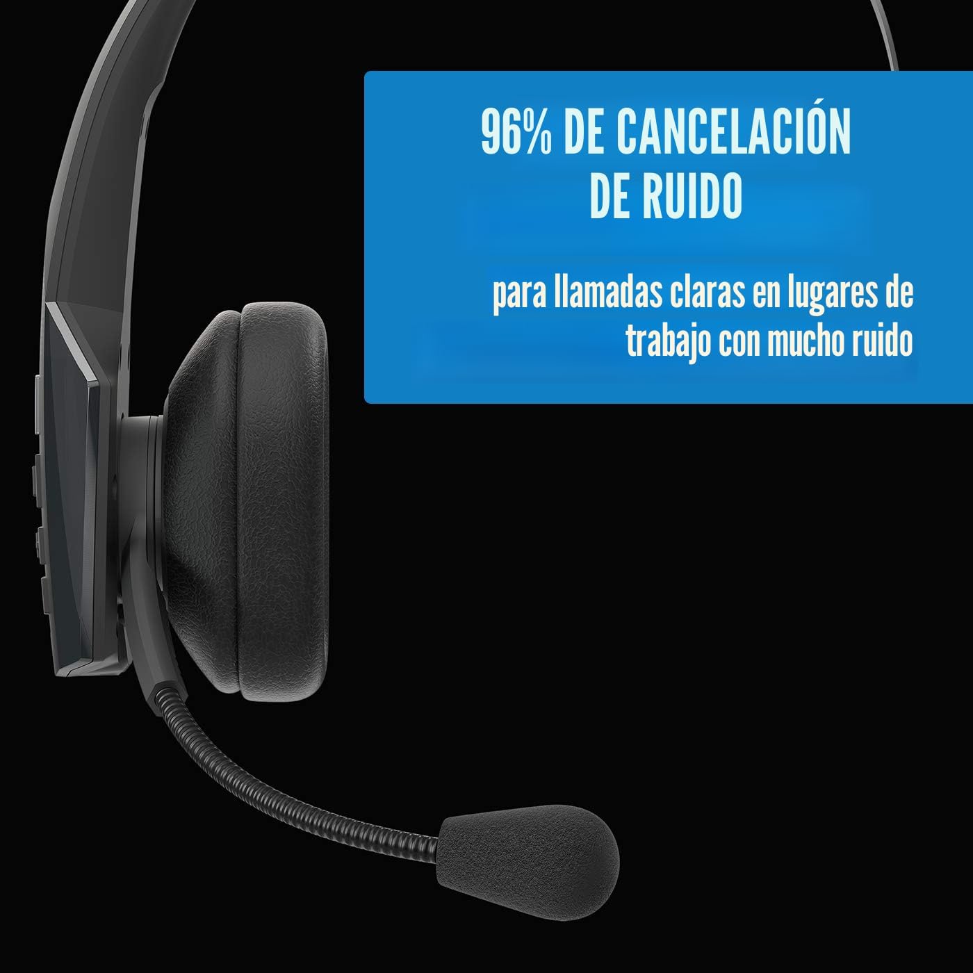 BlueParrott Auriculares Bluetooth B350-XT | Auriculares con 96% de...