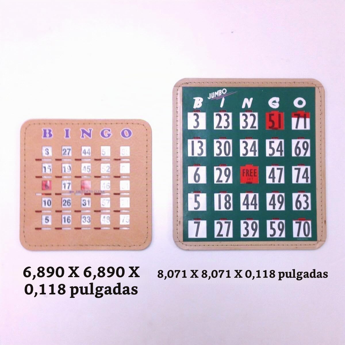 Tarjetas de obturación para Bingo Tapp Collections™, 10 unidades