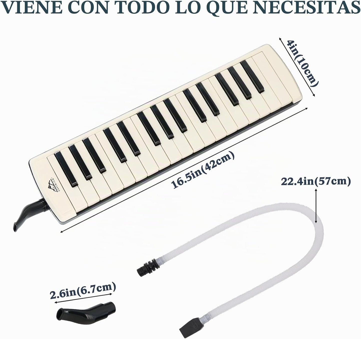 EASTROCK - Melódica de 32 teclas, piano de aire, teclado de soprano...