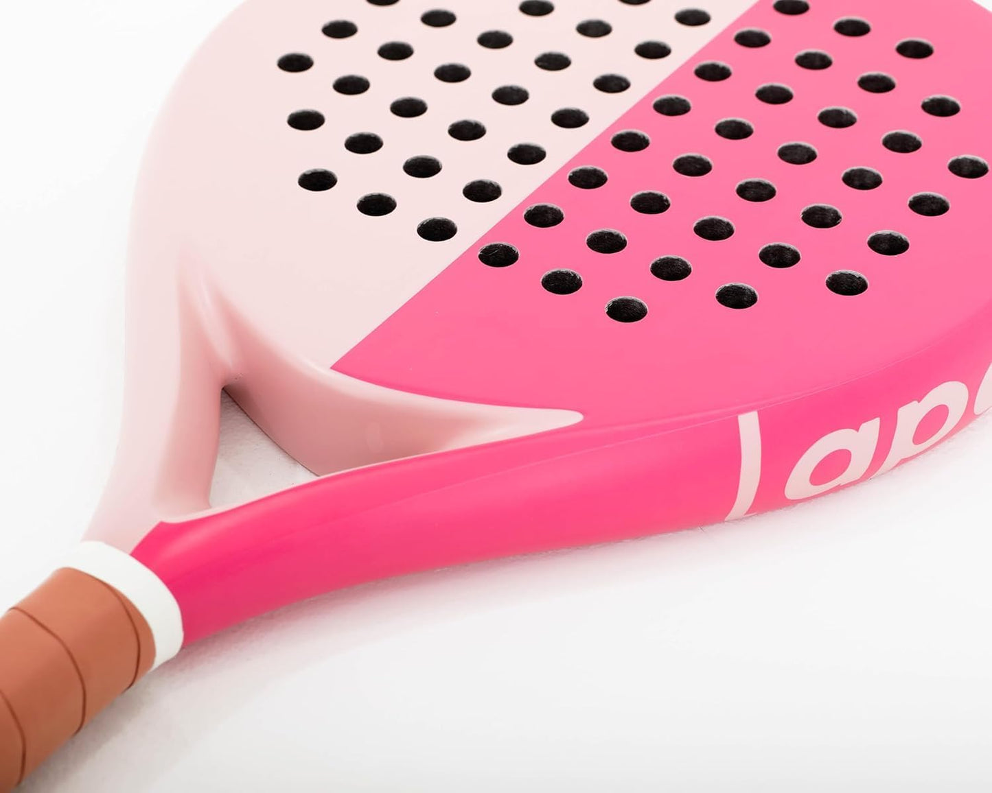 LAPAT Raqueta de pádel con bolsa de cubierta, superficie de carbono...