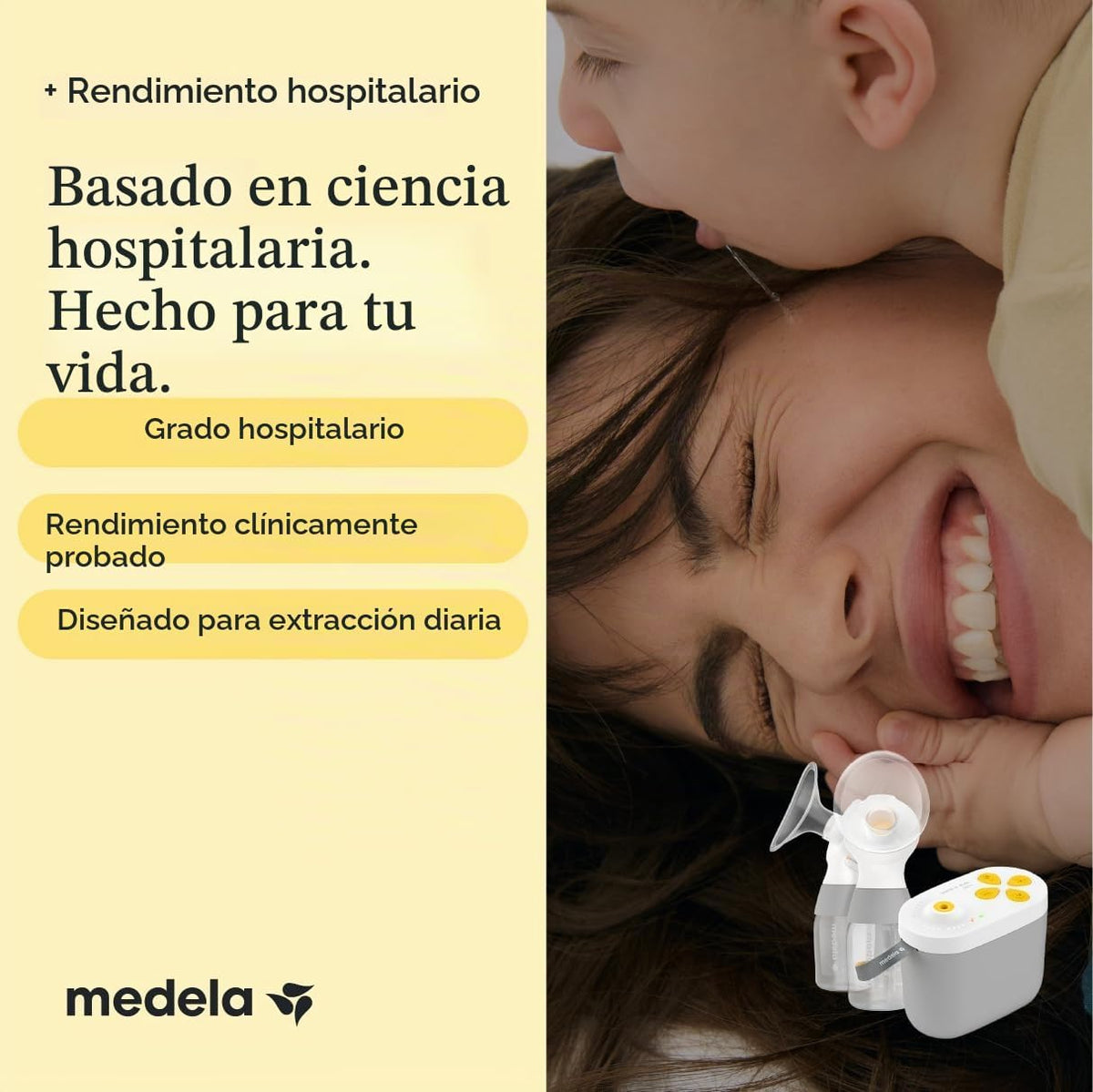 Medela Pump in Style Pro+ Extractor de leche eléctrico doble, grado...