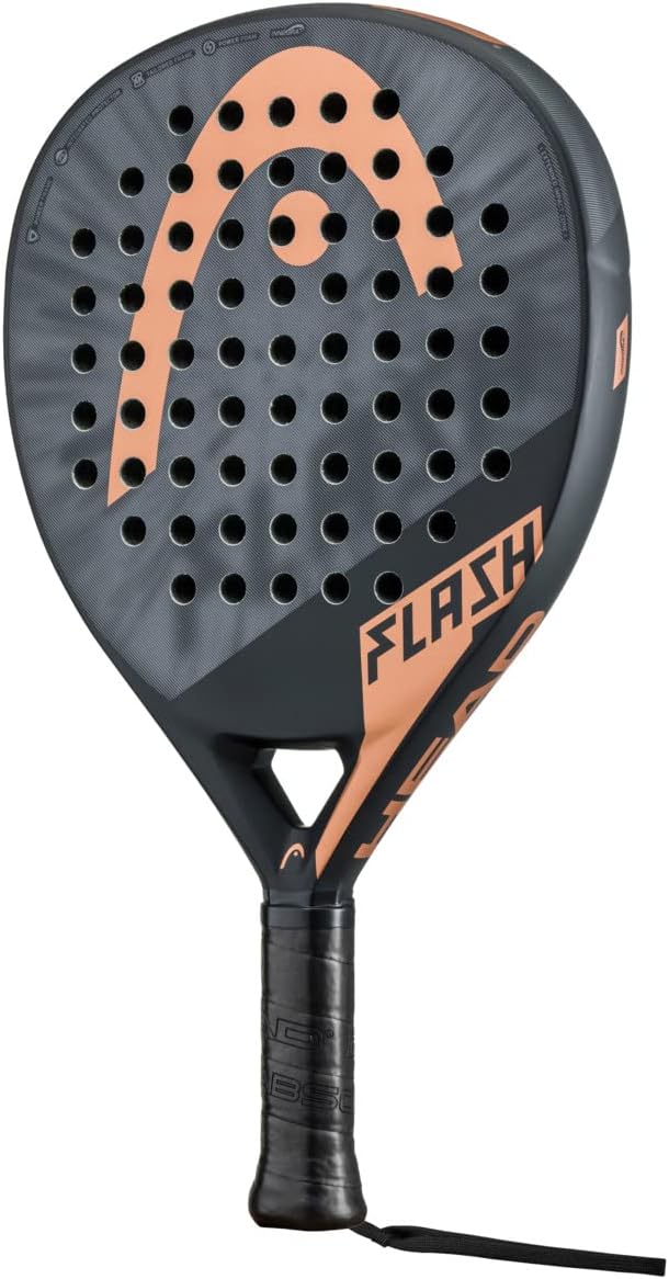 Pala de tenis HEAD Serie Flash Padel\/Pop | Diseño de lágrima de gr...