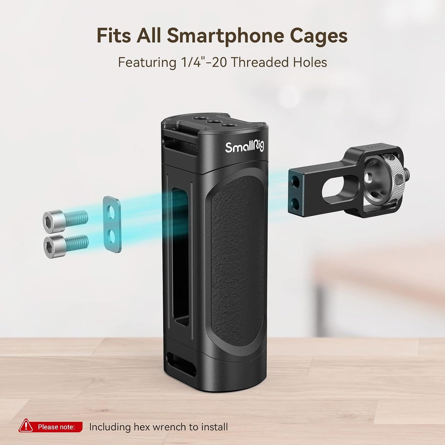 SmallRig Jaula universal para teléfono, kit de aparejo de video par...