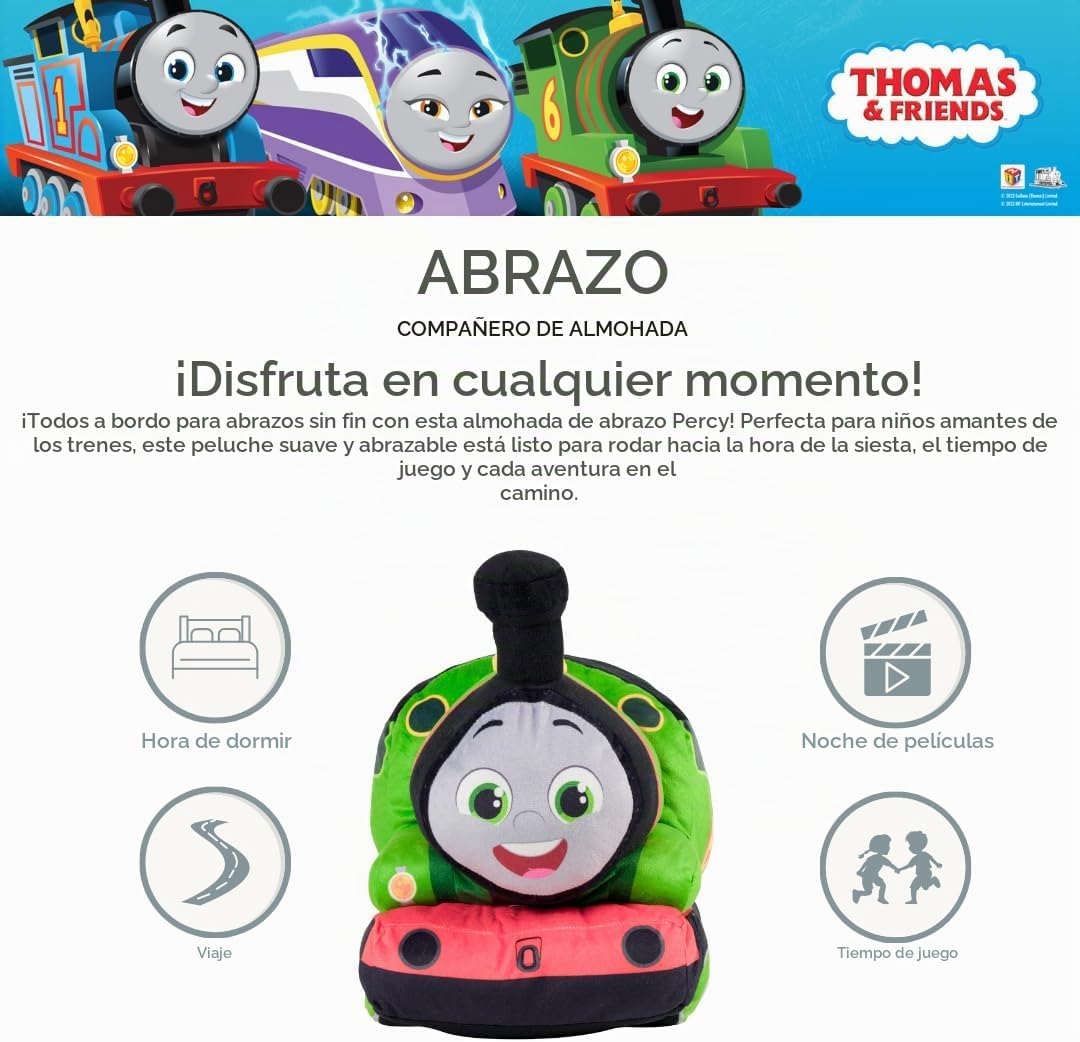 Thomas &amp; Friends Percy Engine Train - Ropa de cama para niños,...