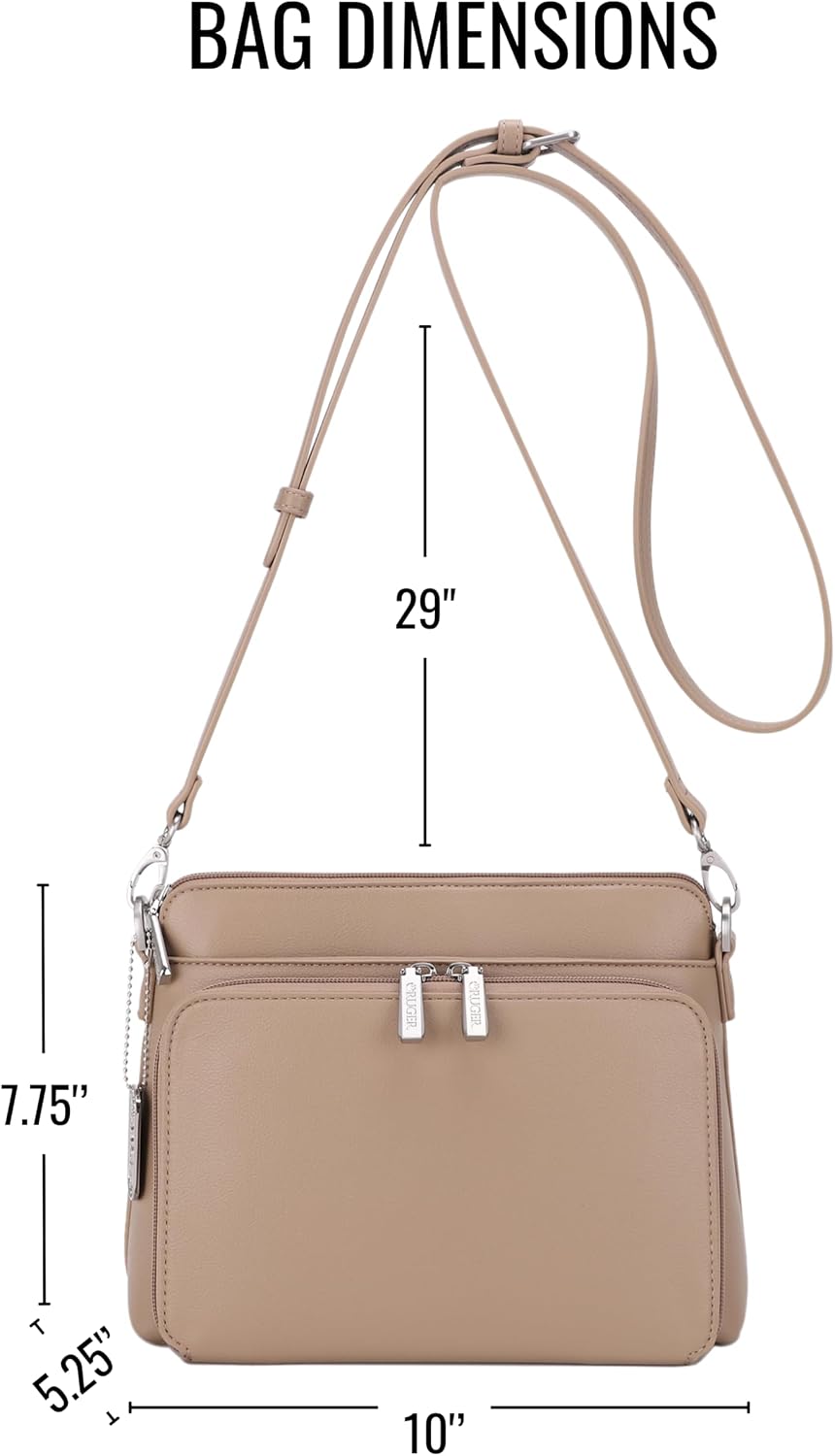 JESSIE&amp;JAMES\/RUGER Athena Everyday Carry Crossbody Bag para mu...