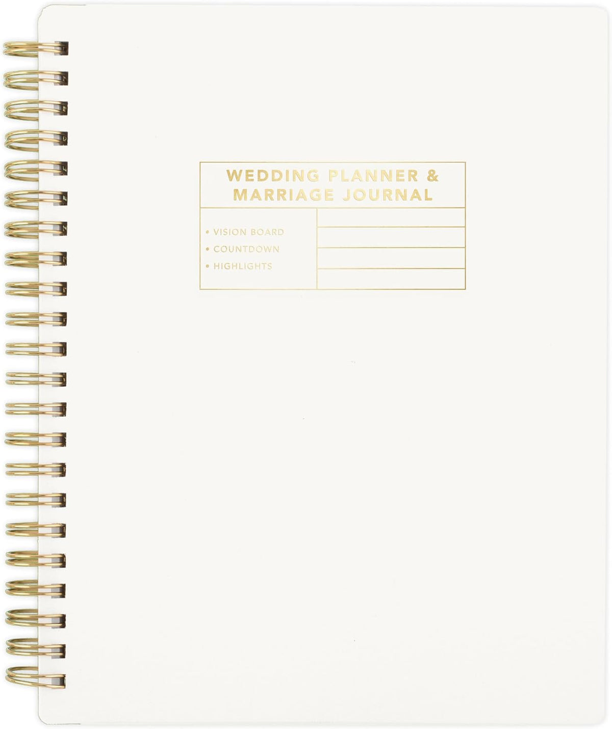 Mead Moments - Agenda de boda y diario de matrimonio, 6 x 8 pulgada...