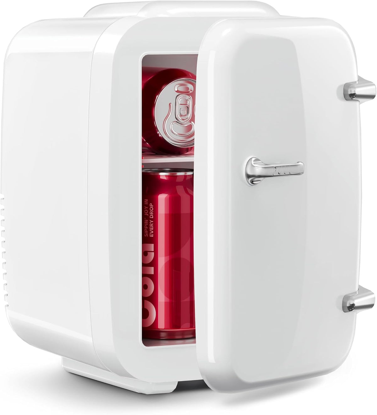 Mini refrigerador para dormitorio, 4 litros\/6 latas, mini refriger...