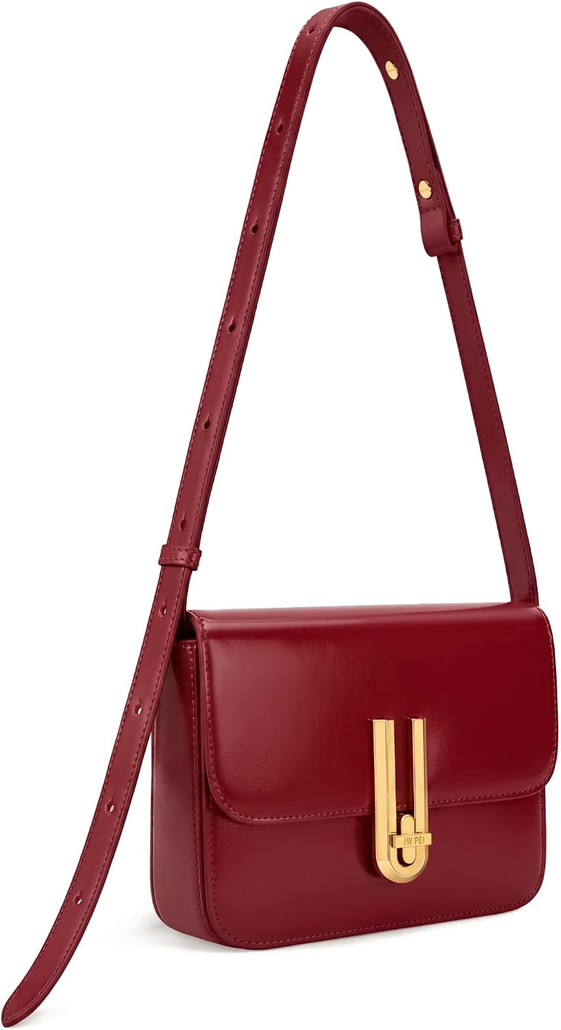 JW PEI Bolso de hombro Evania Lock Pebbled para mujer