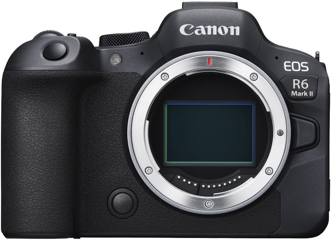 Canon Cámara sin espejo EOS R6 Mark II (solo cuerpo), cámara de fot...