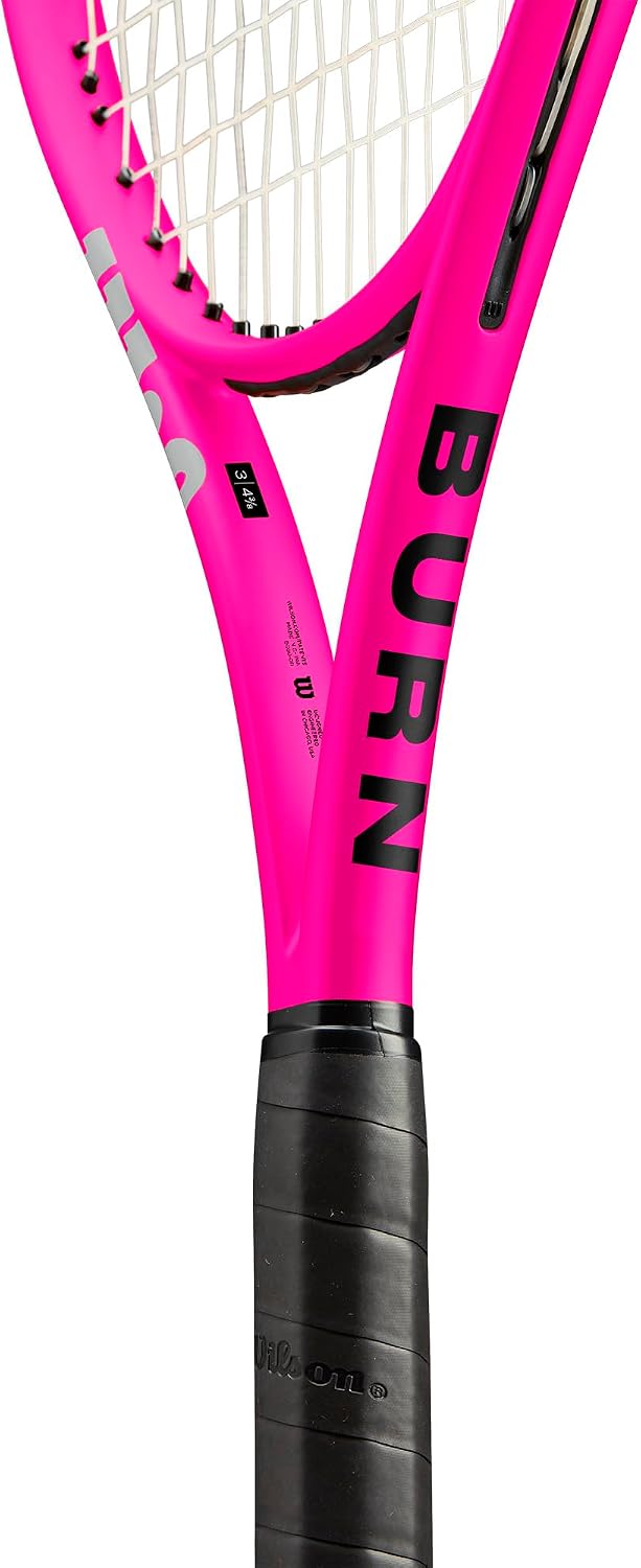 Wilson Burn V6 105 S - Raquetas de tenis color rosa