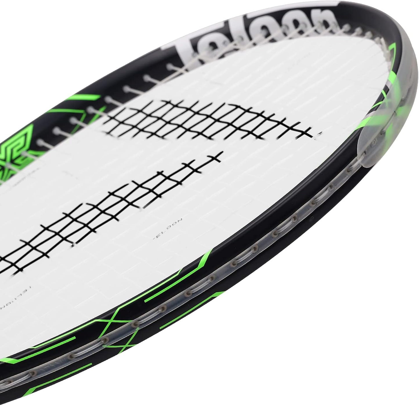 Teloon Raquetas de tenis para adultos, 2 piezas, raqueta de tenis r...