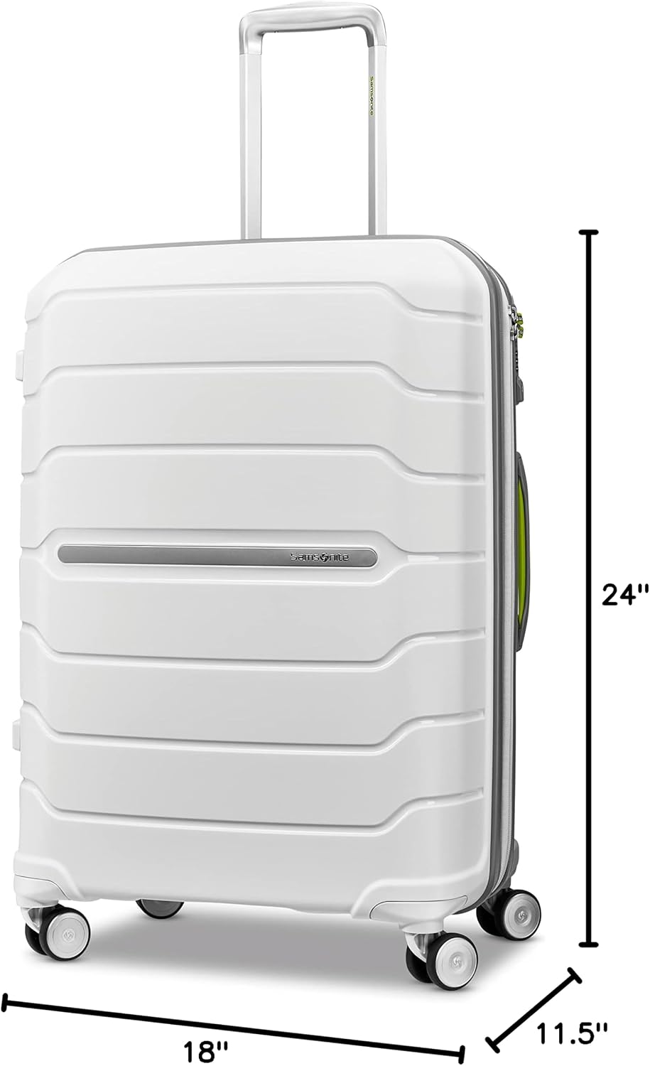 Samsonite Freeform de carcasa rígida expandible con ruedas giratori...