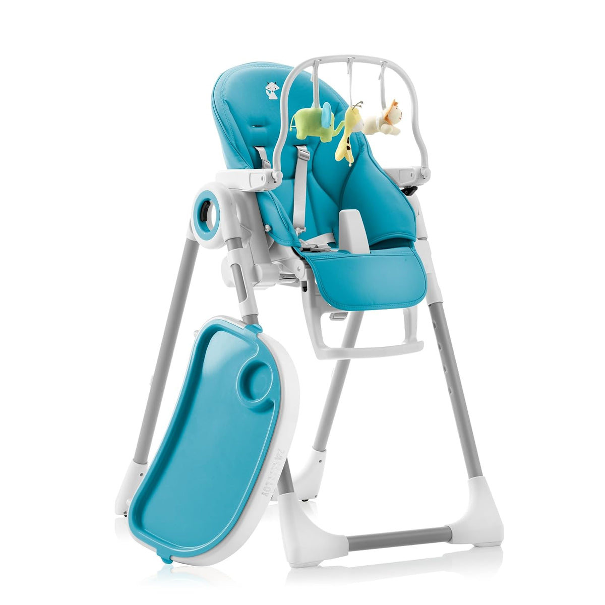 Silla alta para bebé ajustable a 7 alturas diferentes - Sillas alta...
