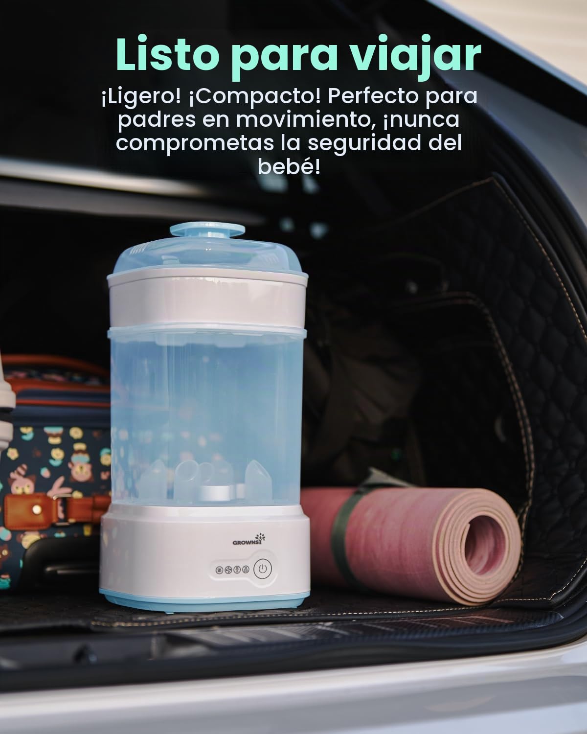 Esterilizador y Secador de Biberones, Esterilizador Eléctrico Compa...