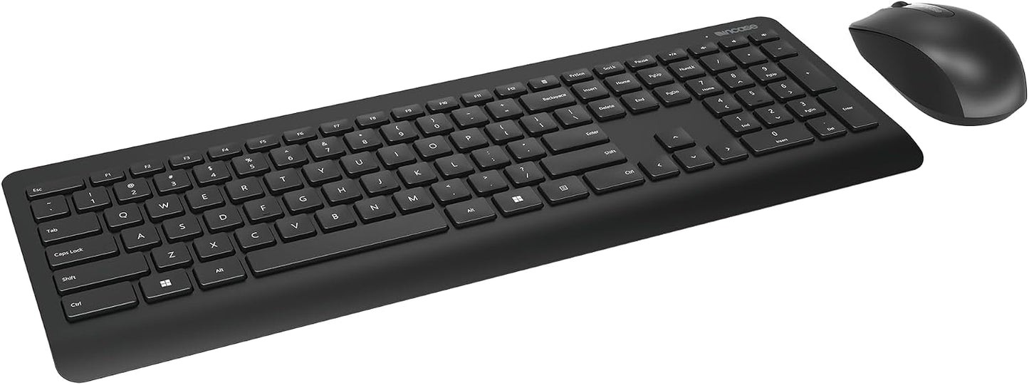 Incase Combo de teclado y mouse de escritorio inalámbrico 900, dise...