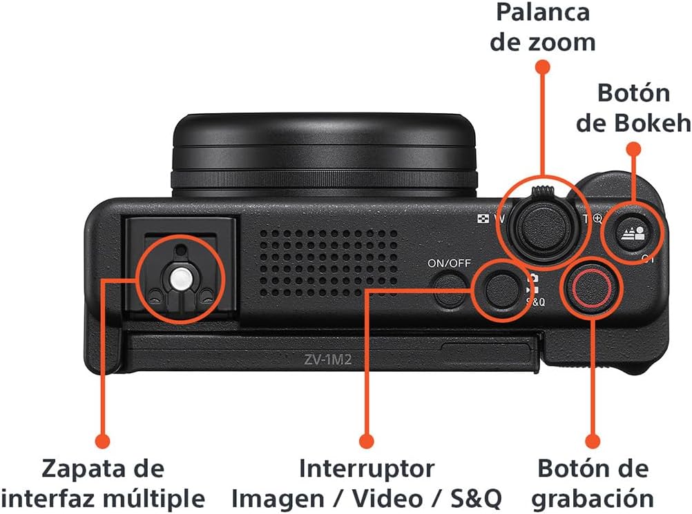 Sony ZV-1 II Cámara de Vlog para Creadores de Contenido y Vloggers...
